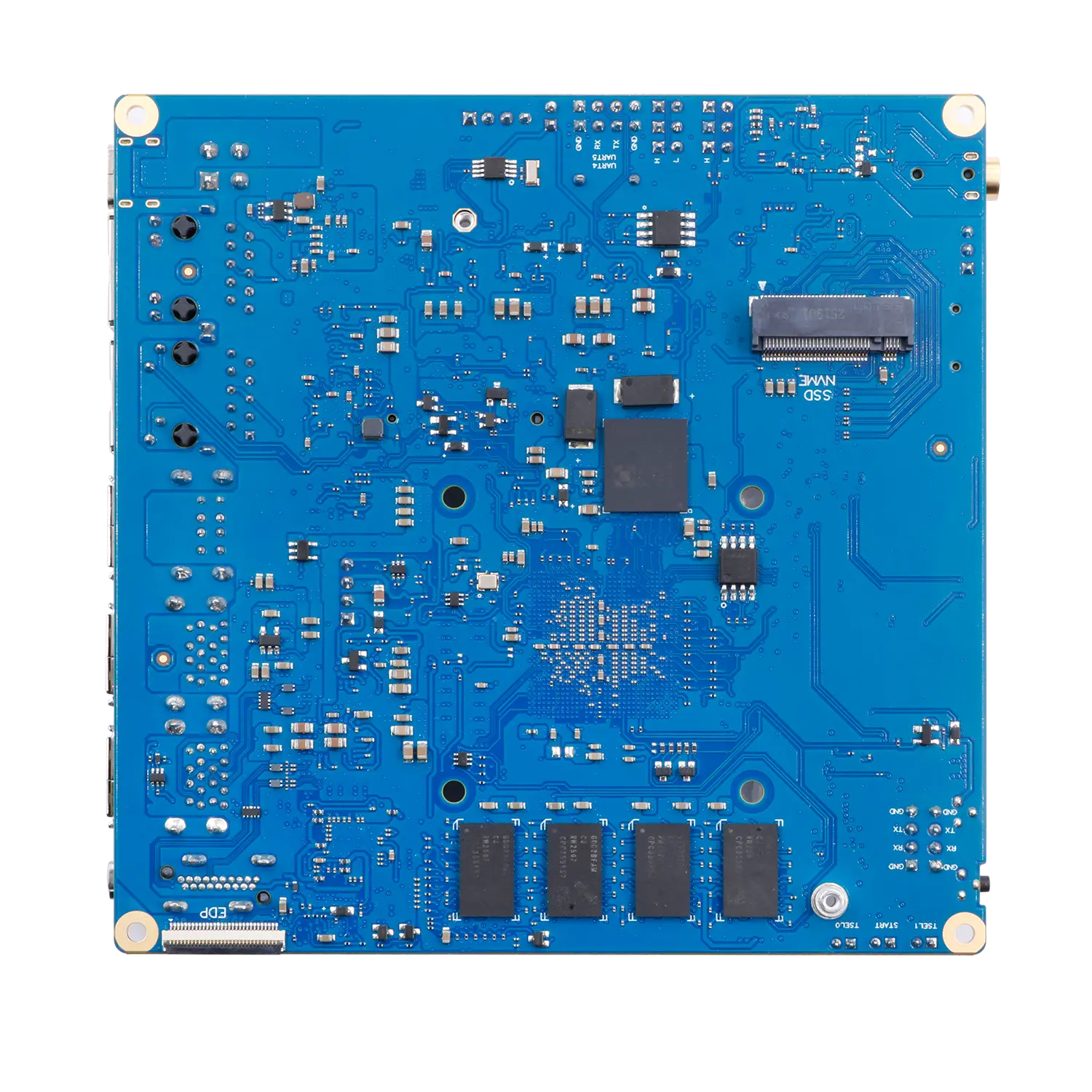 Photo de l'arrière d'une OrangePi Nova v1.1